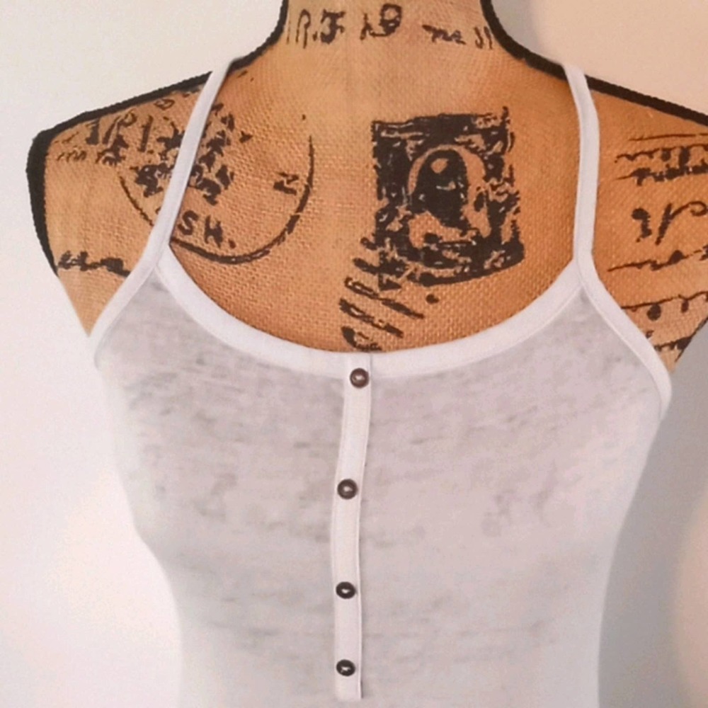 Athleta Light Blue Racerback Tank Top Size XXS - Picture 3 of 6